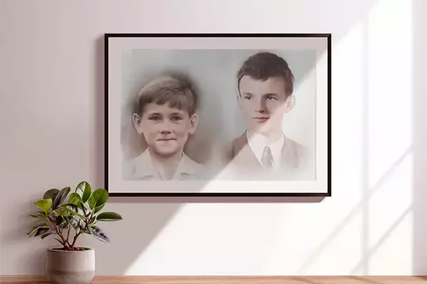 cadre restauration photo