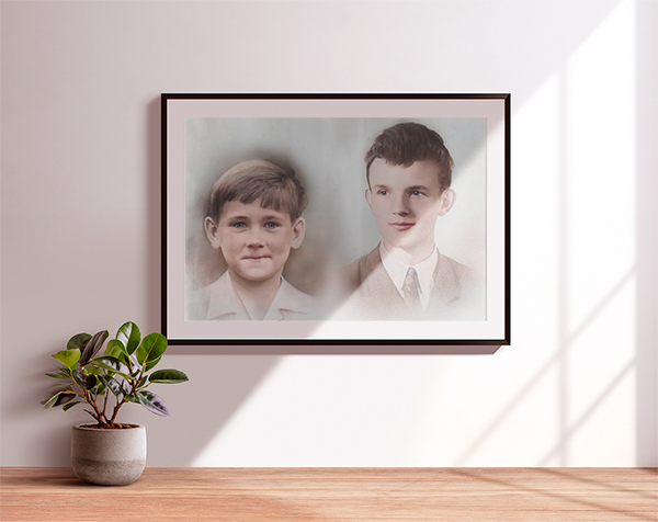 cadre restauration photo