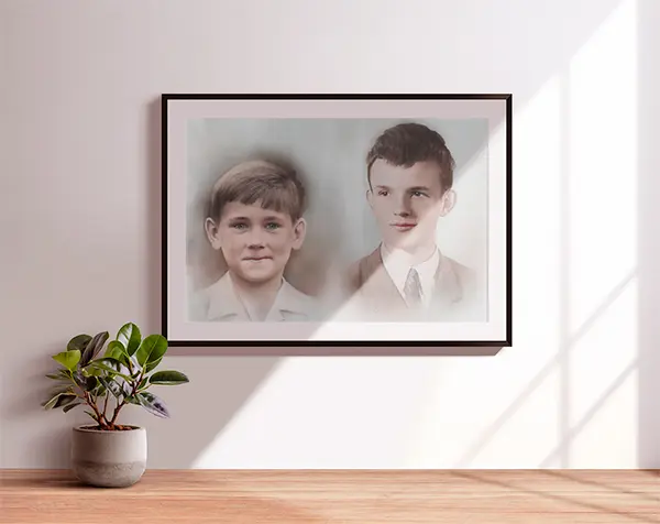 cadre restauration photo