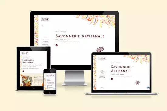 melite et papillon responsive